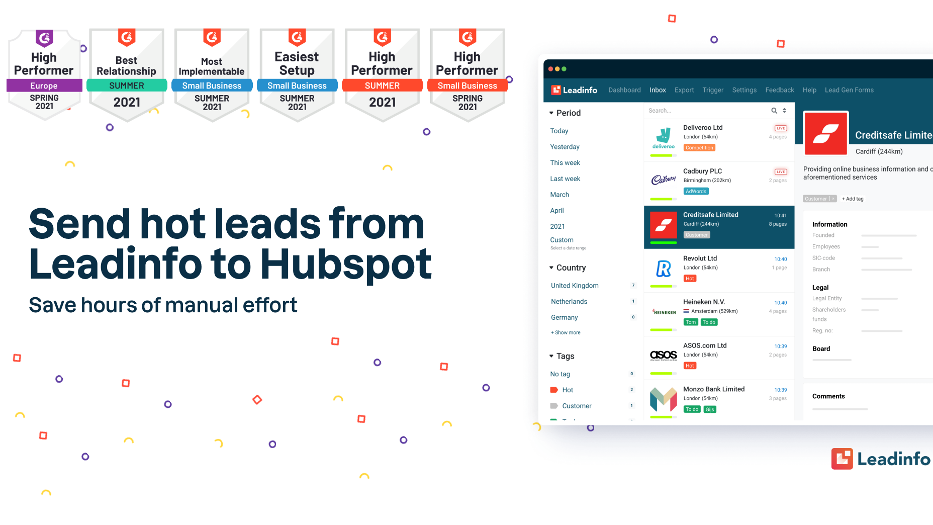 Leadinfo HubSpot Integration | Connect Them Today